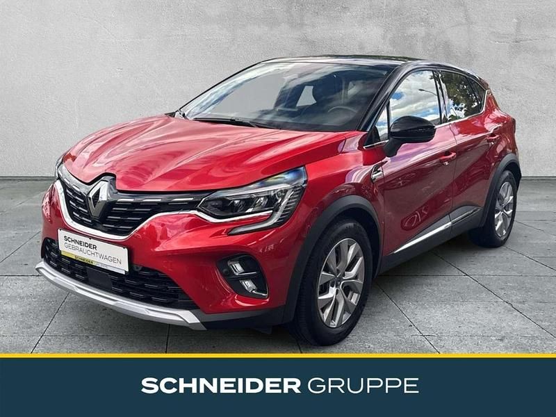 Rot nnp + schwarz gne Gebraucht 2021 Renault Captur SUV | 18.990 € (Fairer Preis) - Bild 1/4