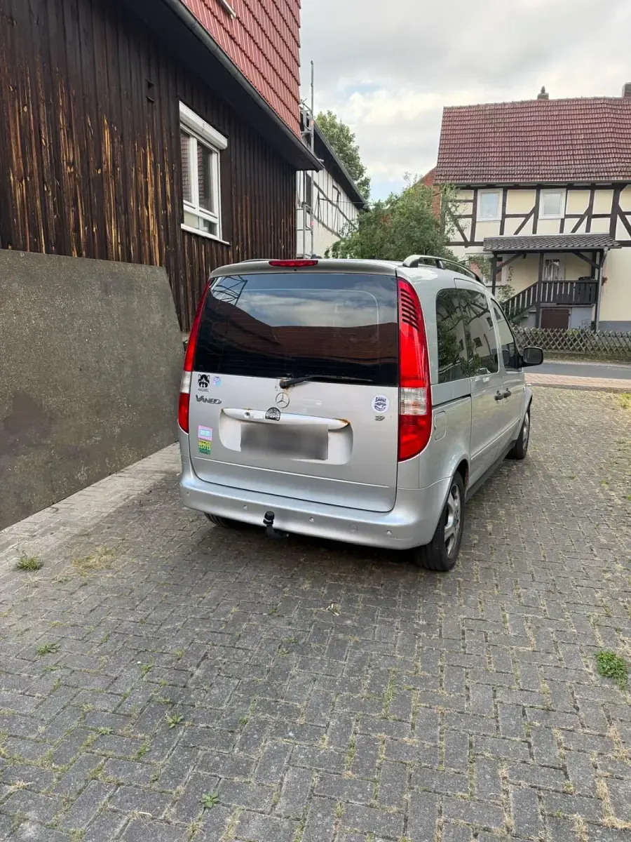 Gebraucht Mercedes Vaneo 125 PS (91 kW) 2002 Silber Van / Kleinbus