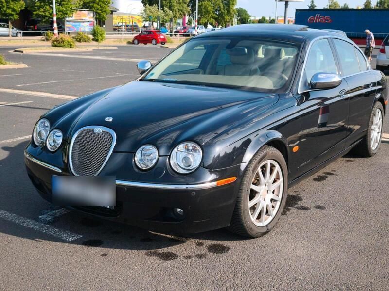 Schwarz Gebraucht 2008 Jaguar S-Type S Limousine | 3.250 € (Superpreis) - Bild 1/4