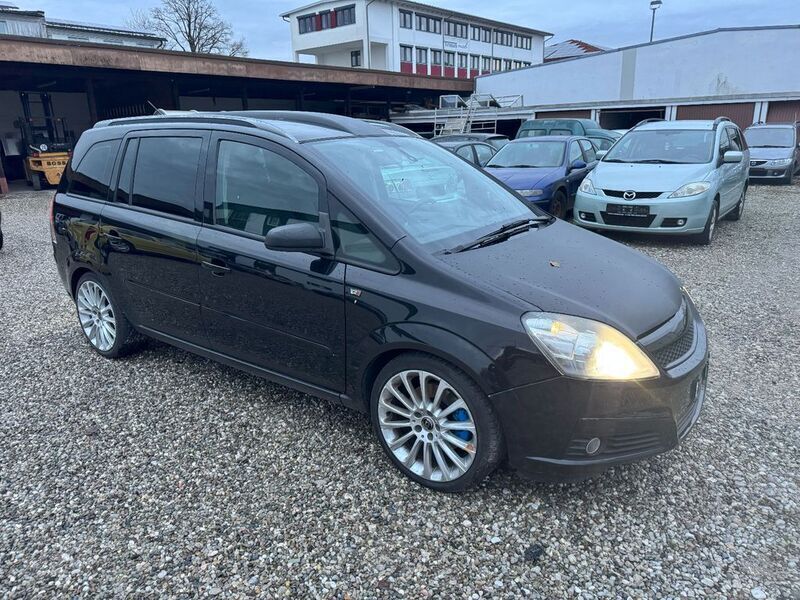 Schwarz Gebraucht 2005 Opel Zafira Sport Van / Kleinbus | 990 € (Superpreis) - Bild 1/4
