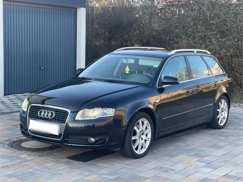 Schwarz Gebraucht 2007 Audi A4 S-Line Kombi | 3.300 € (Guter Preis) - Bild 1/4