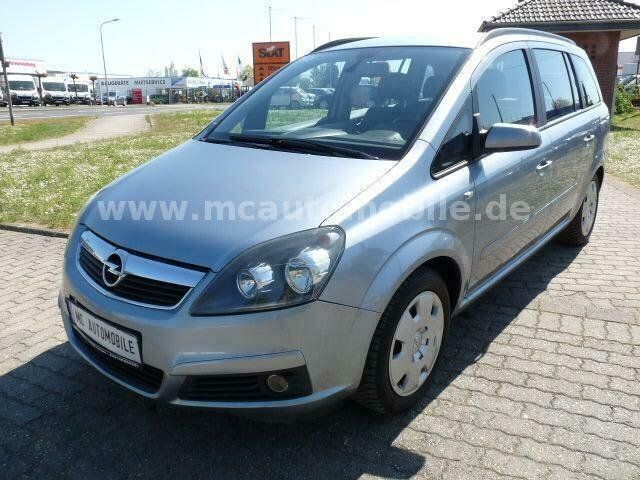 Gebraucht Opel Zafira Edition 140 PS (102 kW) 2006 Silber metallic Van / Kleinbus