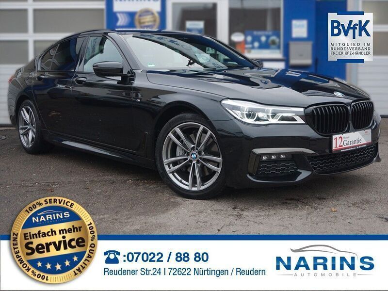 Black sapphire metallic Gebraucht 2019 BMW 730 M Sport Limousine | 41.990 € (Etwas zu teuer) - Bild 1/4