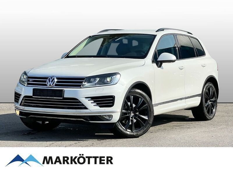 Weiss Gebraucht 2015 VW Touareg R-line SUV | 18.950 € (Fairer Preis) - Bild 1/4
