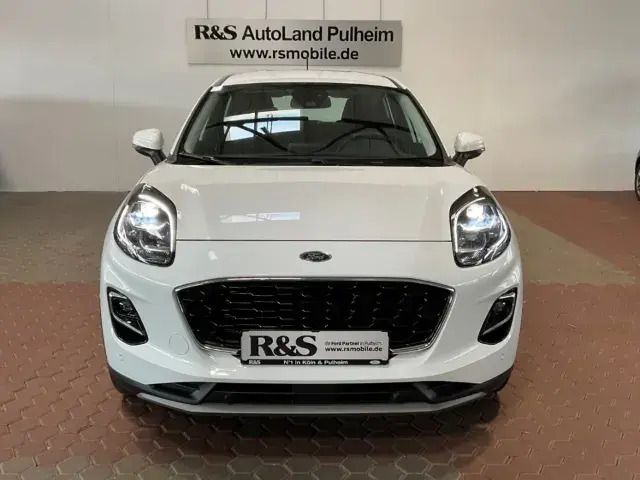 Weiss Gebraucht 2024 Ford Puma Titanium SUV | 20.899 € (Superpreis) - Bild 1/3