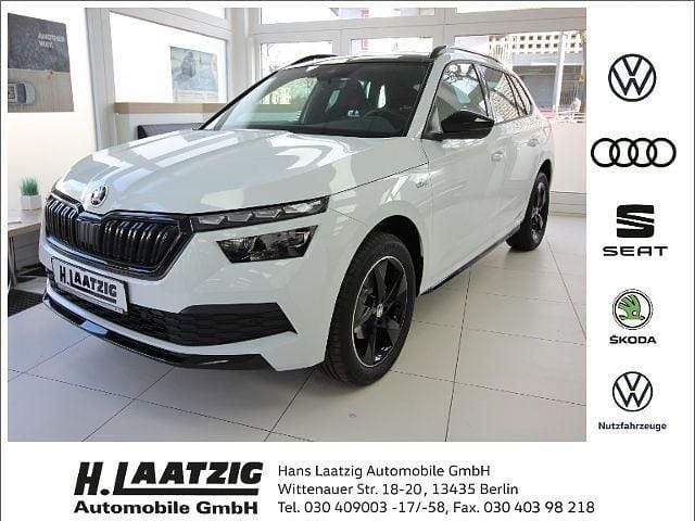 Gebraucht Skoda Kamiq Monte Carlo 150 PS (110 kW) 2023 Moon weiß metallic (metallic) SUV