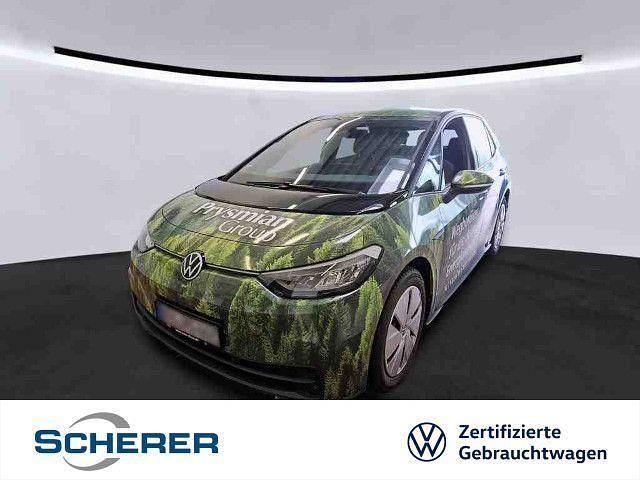 Gletscherweiß metallic Gebraucht 2021 VW ID.3 Pro Kleinwagen | 19.980 € (Fairer Preis) - Bild 1/4