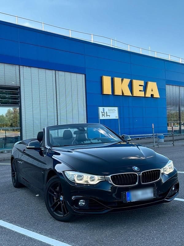 Schwarz Gebraucht 2015 BMW 435 Sport Line Cabrio | 19.500 € (Superpreis) - Bild 1/4