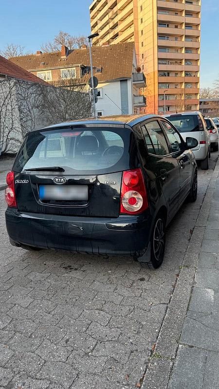 Gebraucht Kia Picanto 75 PS (55 kW) 2008 Schwarz Kleinwagen
