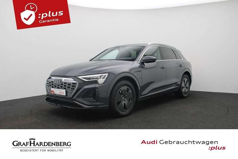 Grau Gebraucht 2024 Audi Q8 e-tron S-Line SUV | 83.980 € - Bild 1/4