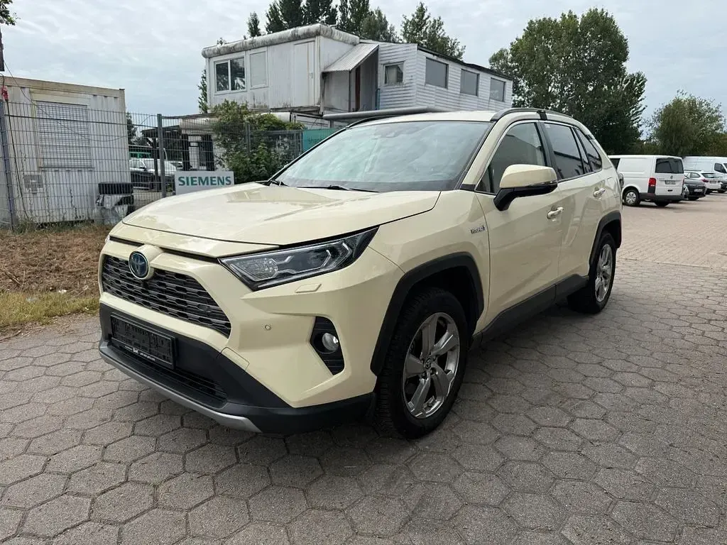 Gebraucht Toyota RAV4 Hybrid Lounge 178 PS (130 kW) 2019 Weiß SUV