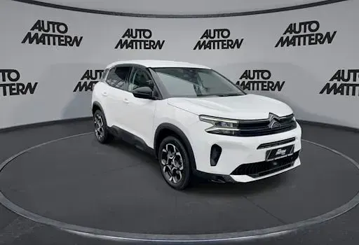 Gebraucht Citroën C5 Aircross PureTech 131 PS (96 kW) 2024 Lack weiss banquise/typ aussenverkleidun SUV