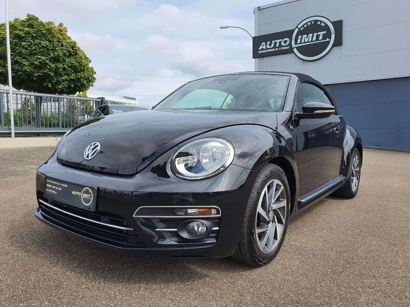 Schwarz (metallic) Gebraucht 2017 VW Beetle Sound Cabrio | 18.950 € (Guter Preis) - Bild 1/4