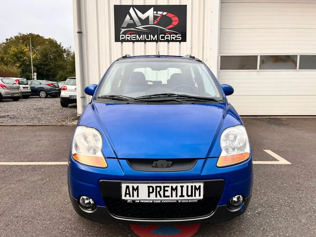 Gebraucht Chevrolet Matiz 52 PS (38 kW) 2008 Blau Kleinwagen
