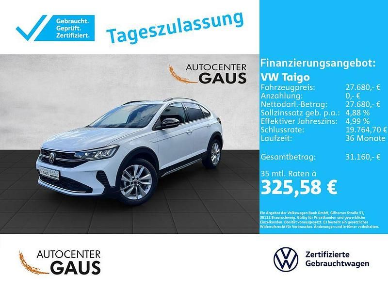 Weiß Neu 2025 VW Taigo SUV | 27.680 € (Fairer Preis) - Bild 1/4