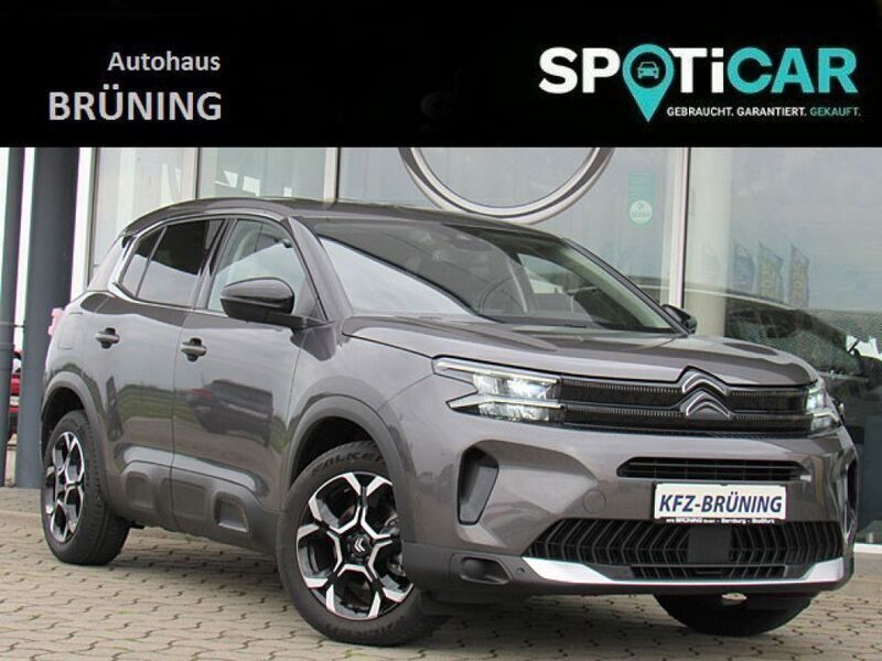 Grau Gebraucht 2024 Citroën C5 Aircross PureTech SUV | 19.980 € (Superpreis) - Bild 1/4