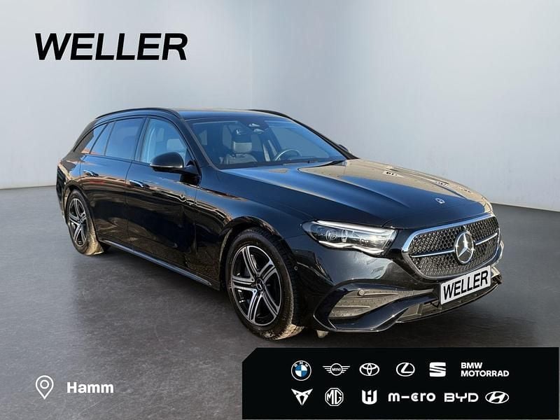 Gebraucht Mercedes E200 AMG line 204 PS (150 kW) 2024 Obsidianschwarz Kombi