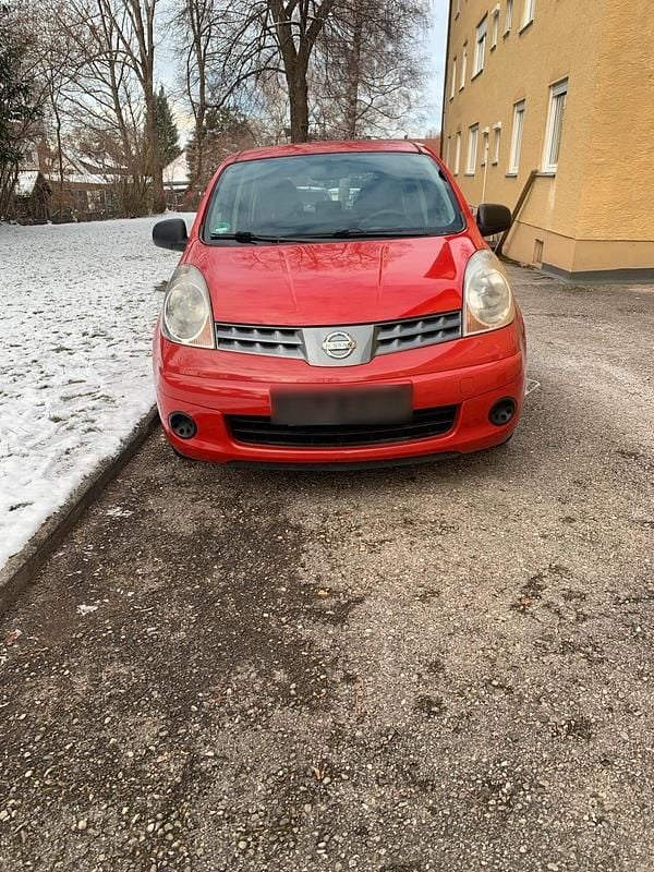 Second-hand Nissan Note 88 CP (64 kW) 2008 Roșu Hatchback