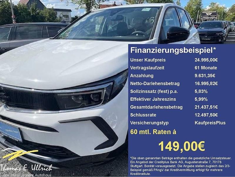 Weiß Gebraucht 2024 Opel Grandland X SUV | 24.995 € (Superpreis) - Bild 1/4