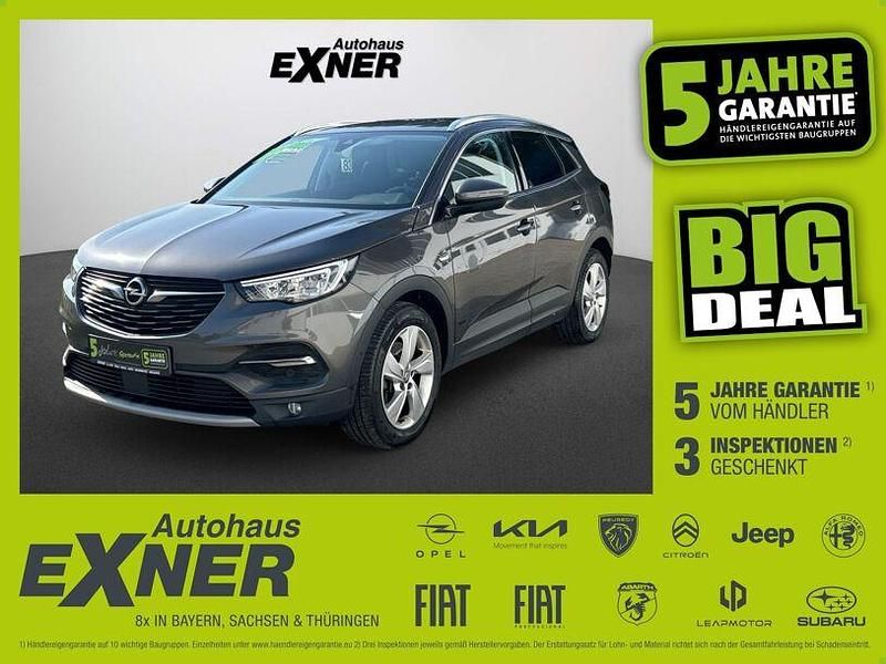 Mondstein grau Gebraucht 2021 Opel Grandland X Elegance SUV | 20.490 € (Guter Preis) - Bild 1/4