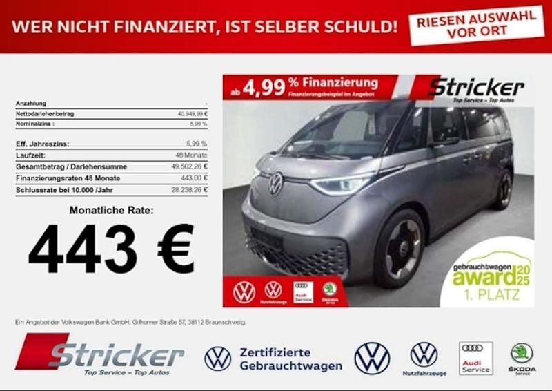 Gebraucht VW ID. Buzz Pro 150 kW (204 PS) 2023 Van / Kleinbus