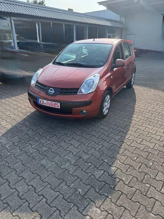 Orange Gebraucht 2006 Nissan Note Visia Van / Kleinbus | 1.888 € (Guter Preis) - Bild 1/4