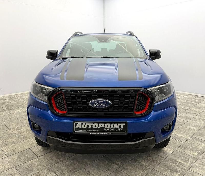 Occasion Ford Ranger 212 ch (155 kW) 2023 Bleue Pick-up