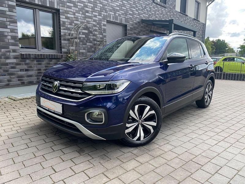 Blau Gebraucht 2021 VW T-Cross United SUV | 19.599 € (Guter Preis) - Bild 1/4
