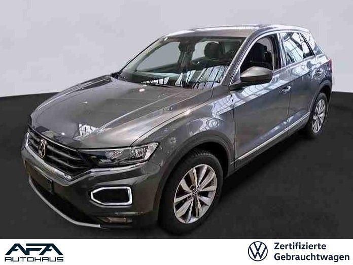 Grau Gebraucht 2021 VW T-Roc Style SUV | 20.688 € (Etwas zu teuer) - Bild 1/4