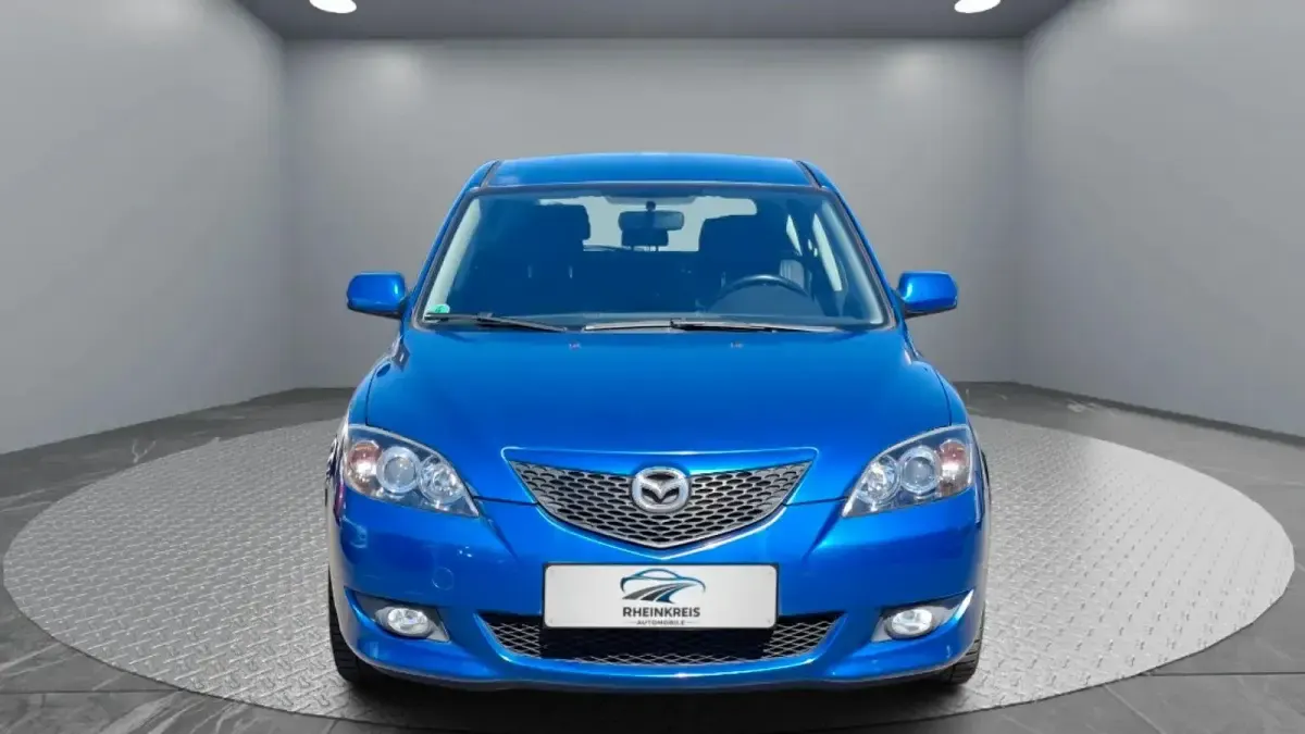 Gebraucht Mazda 3 Exclusive 105 PS (77 kW) 2003 Blau Limousine