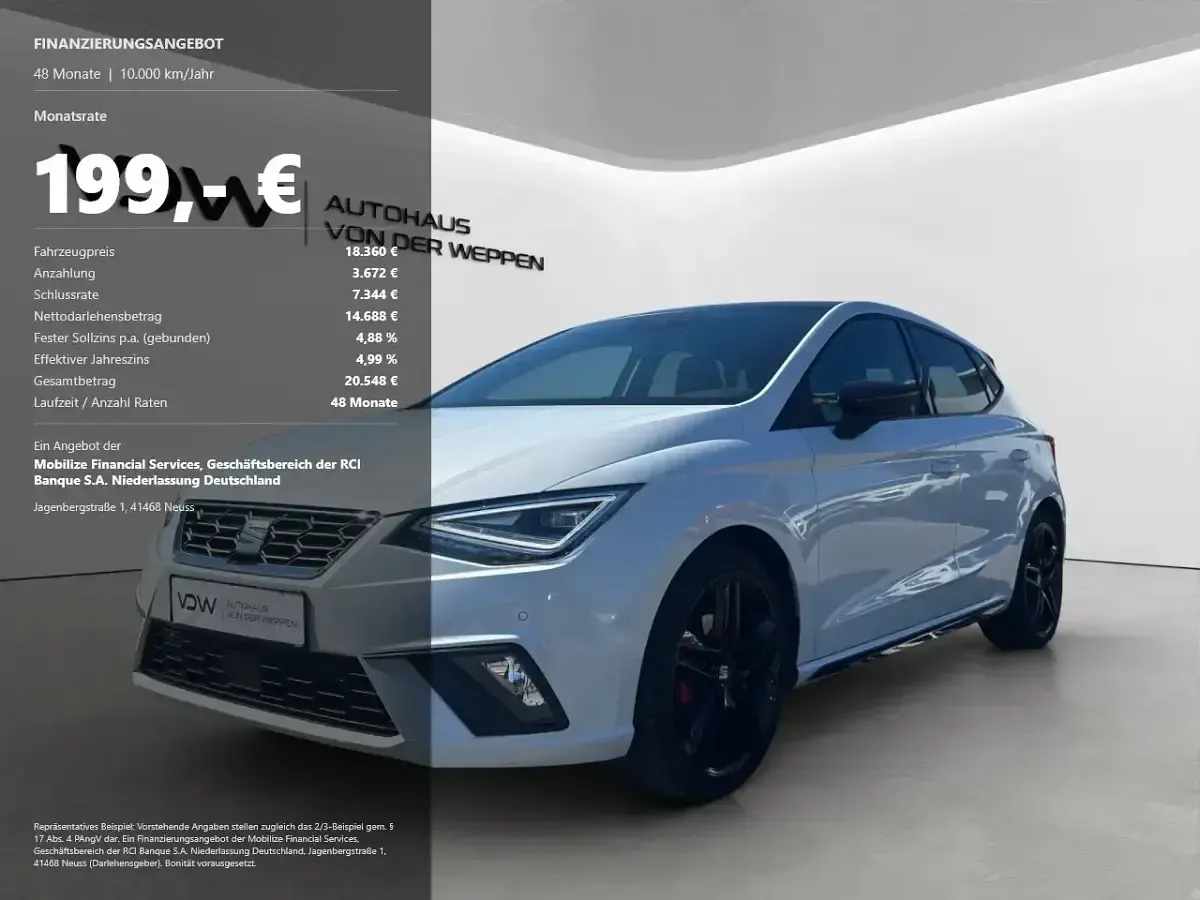Gebraucht Seat Ibiza Black Edition 81 PS (59 kW) 2023 Kleinwagen