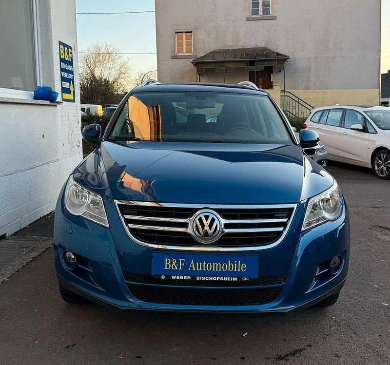 Blau Gebraucht 2008 VW Tiguan Sportline SUV | 7.900 € (Fairer Preis) - Bild 1/4