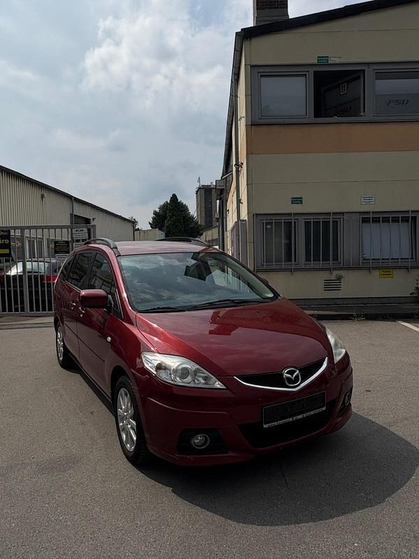 Rot Gebraucht 2009 Mazda 5 Van / Kleinbus | 3.190 € (Etwas zu teuer) - Bild 1/4