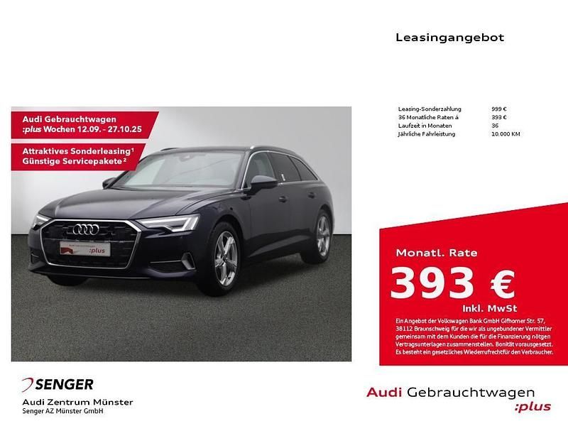 Firmamentblau metallic Gebraucht 2024 Audi A6 Advanced Plus Kombi | 47.780 € (Fairer Preis) - Bild 1/4