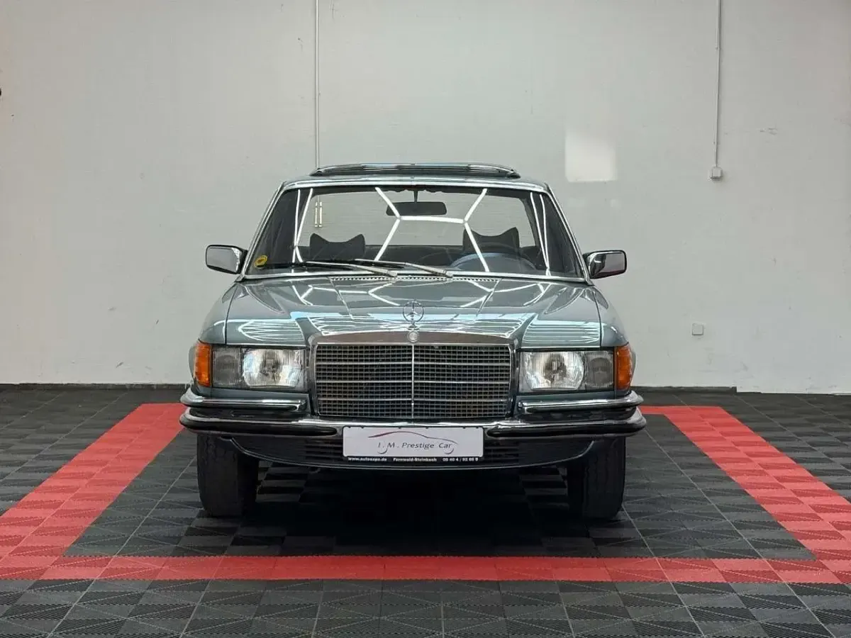 Gebraucht Mercedes S280 177 PS (130 kW) 1977 Grau blau metallic Limousine