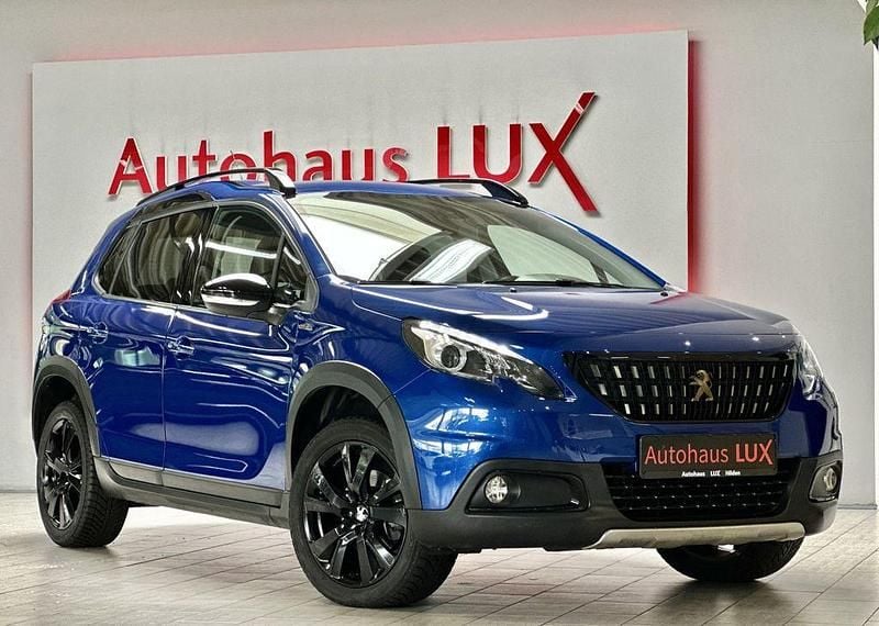 Blau Gebraucht 2019 Peugeot 2008 GT-line SUV | 13.990 € (Guter Preis) - Bild 1/4