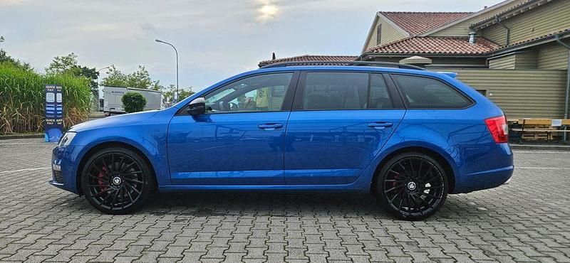 Gebraucht Skoda Octavia RS 211 PS (155 kW) 2015 Blau Kombi