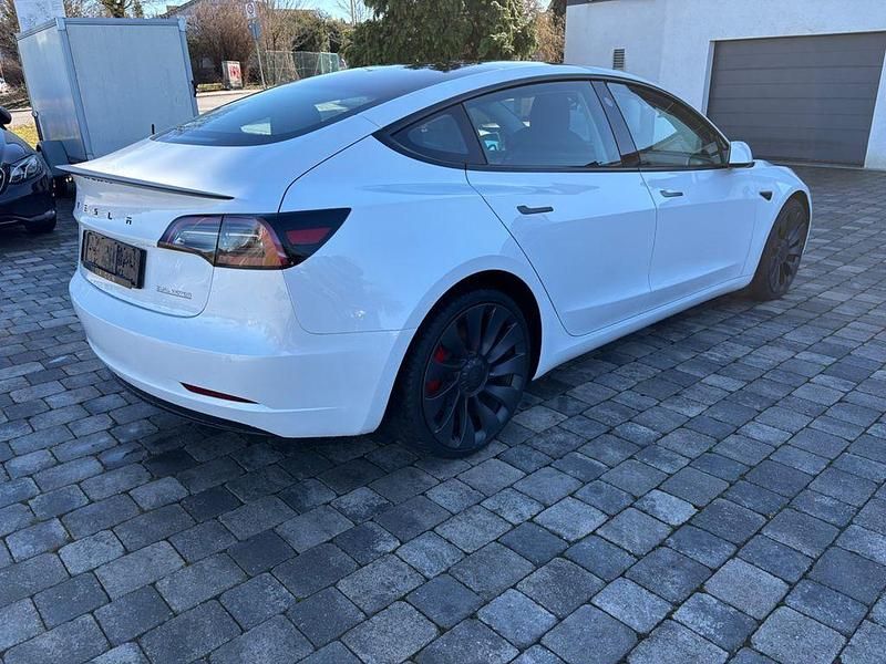 Gebraucht Tesla Model 3 Performance 377 kW (513 PS) 2021 Weiß Limousine