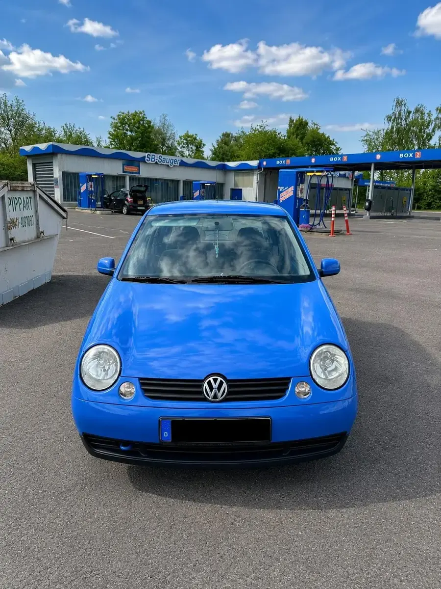 Gebraucht VW Lupo 50 PS (36 kW) 1998 Blau Kleinwagen