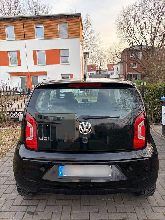 Gebraucht VW up! CLUB 60 PS (44 kW) 2016 Schwarz Kleinwagen