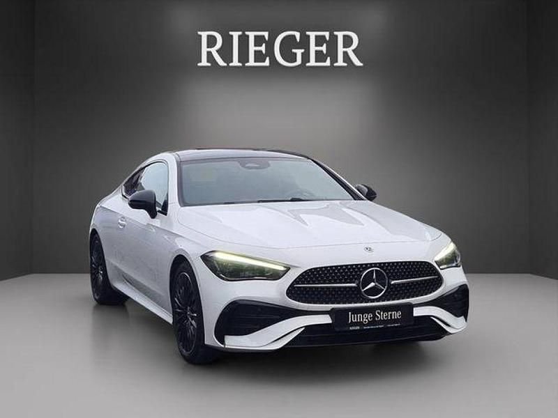 Gebraucht Mercedes 200 204 PS (150 kW) 2024 Unilack polarweiß Coupé