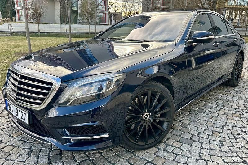 Blau Gebraucht 2014 Mercedes S500 AMG Limousine | 24.000 € - Bild 1/4