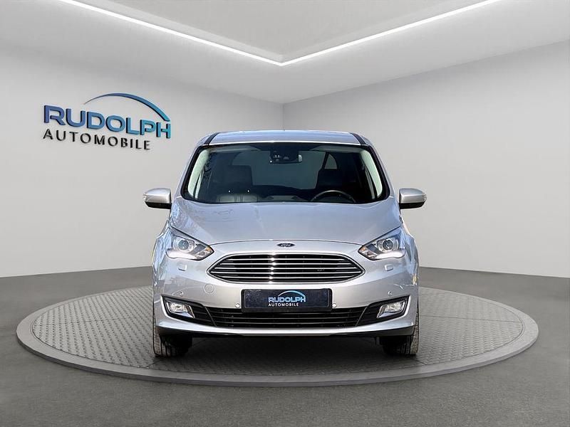 Gebraucht Ford Grand C-Max Titanium 170 PS (125 kW) 2016 Silber Van / Kleinbus