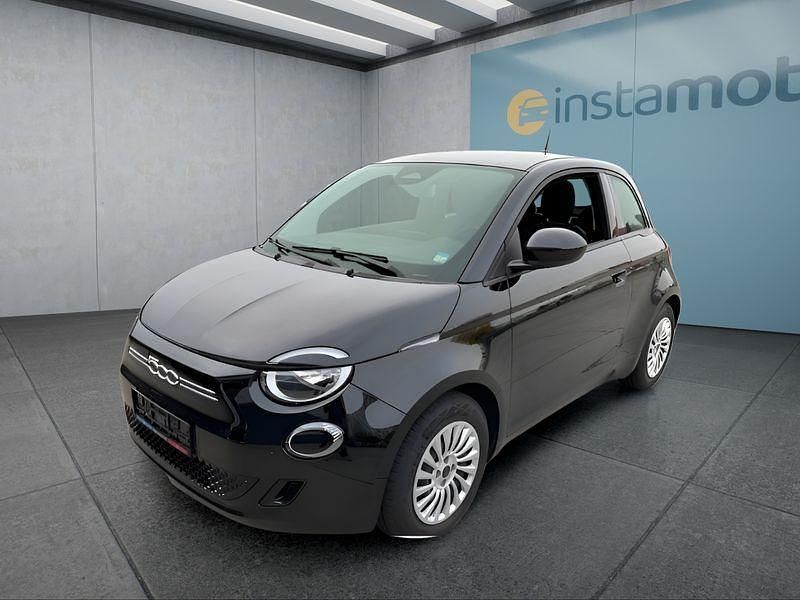 Schwarz Gebraucht 2021 Fiat 500e Action Kleinwagen | 10.249 € (Guter Preis) - Bild 1/4