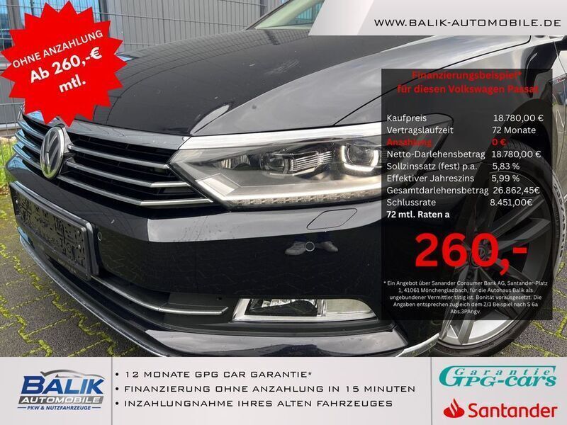 Deep black perleffekt Gebraucht 2015 VW Passat Highline Limousine | 19.950 € (Etwas zu teuer) - Bild 1/4