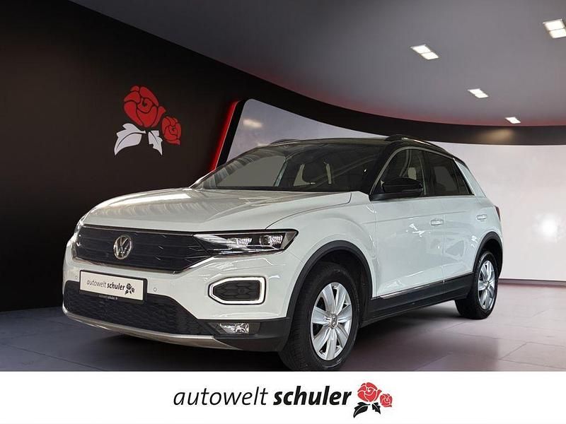 Pure white Gebraucht 2019 VW T-Roc Sport SUV | 24.880 € (Etwas zu teuer) - Bild 1/4