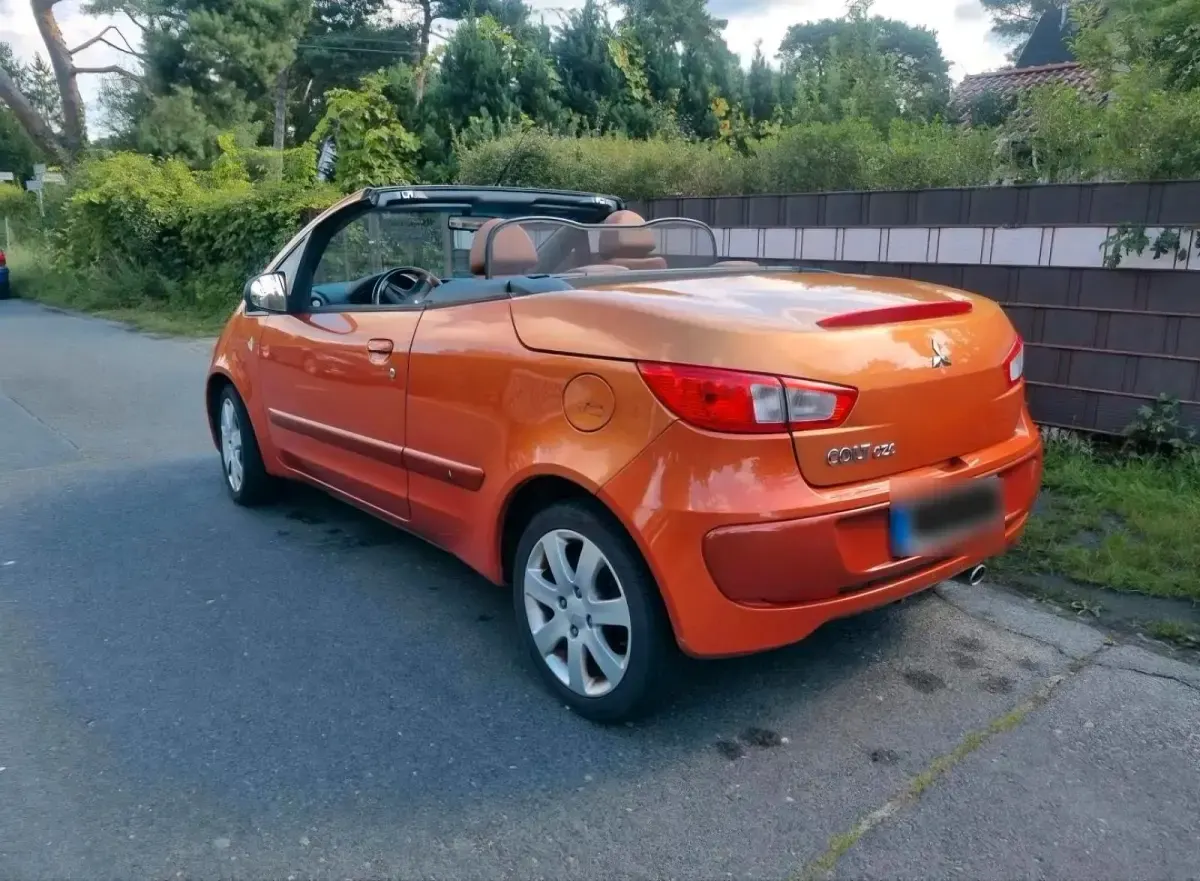 Gebraucht Mitsubishi Colt 109 PS (80 kW) 2006 Orange Cabrio