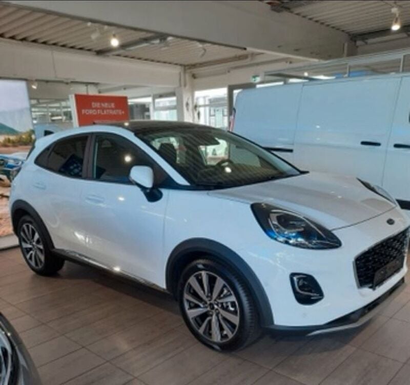 Weiß Gebraucht 2022 Ford Puma Titanium X SUV | 15.900 € (Superpreis) - Bild 1/4