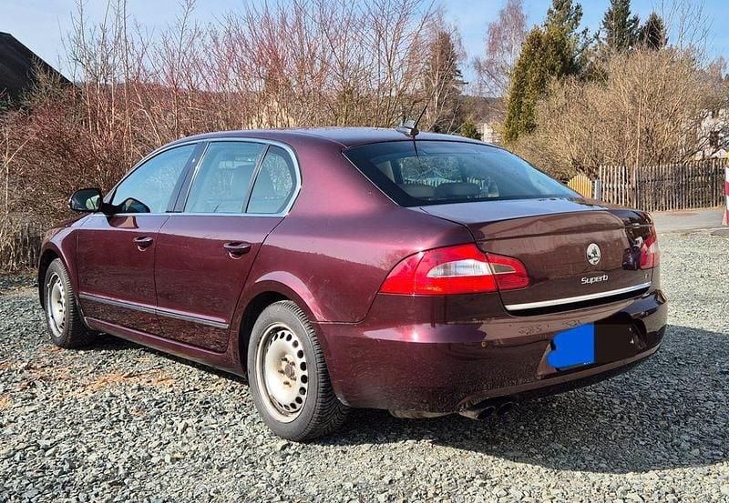 Gebraucht Skoda Superb Elegance 170 PS (125 kW) 2008 Rot Limousine