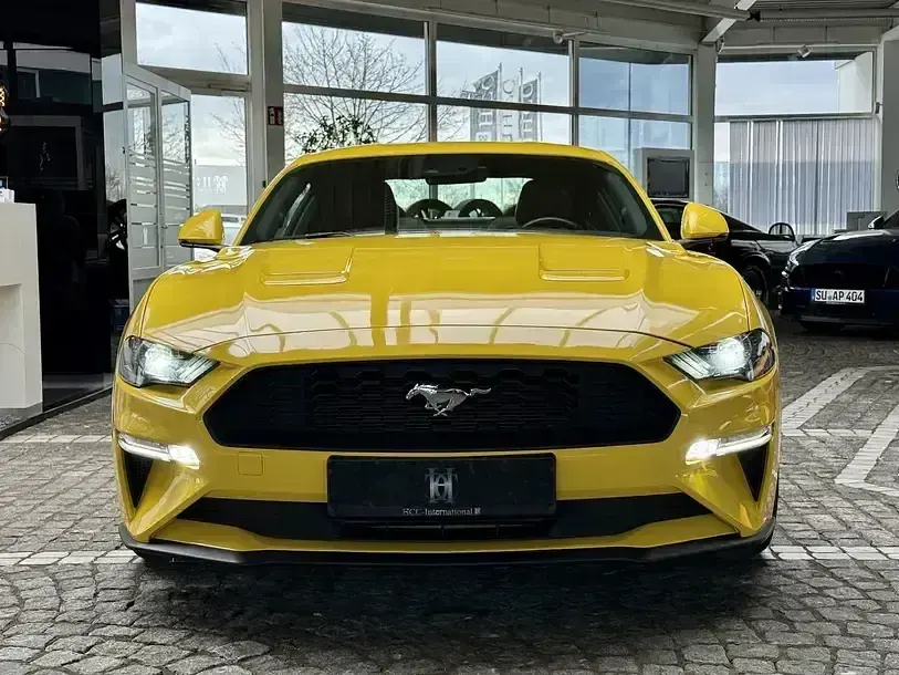 Gebraucht Ford Mustang Fastback 290 PS (213 kW) 2019 Californiayellow (metallic) Coupé
